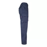   Pantaloni extensibili cu buzunare multiple, in doua tonuri, Unisex, 2502E11570, Velilla, Bumbac, Poliester, Albastru, 60