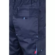   Pantaloni extensibili cu buzunare multiple, in doua tonuri, Unisex, 2502E11570, Velilla, Bumbac, Poliester, Albastru, 60