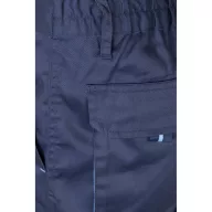   Pantaloni extensibili cu buzunare multiple, in doua tonuri, Unisex, 2502E11570, Velilla, Bumbac, Poliester, Albastru, 60