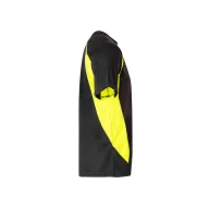   Tricou tehnic bicolor, Unisex, 2502E13339, Velilla, Poliester, Bumbac, Negru, M