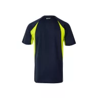   Tricou tehnic bicolor, Unisex, 2502E13296, Velilla, Poliester, Bumbac, Albastru, XL