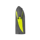 Tricou tehnic bicolor, Unisex, 2502E13312, Velilla, Poliester, Bumbac, Gri, M