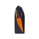 Tricou tehnic bicolor, Unisex, 2502E13281, Velilla, Poliester, Bumbac, Albastru, 3XL
