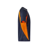   Tricou tehnic bicolor, Unisex, 2502E13281, Velilla, Poliester, Bumbac, Albastru, 3XL
