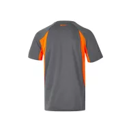   Tricou tehnic bicolor, Unisex, 2502E13317, Velilla, Poliester, Bumbac, Gri, S