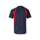 Tricou tehnic bicolor, Unisex, 2502E13286, Velilla, Poliester, Bumbac, Albastru, L