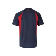   Tricou tehnic bicolor, Unisex, 2502E13286, Velilla, Poliester, Bumbac, Albastru, L