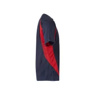   Tricou tehnic bicolor, Unisex, 2502E13298, Velilla, Poliester, Bumbac, Albastru, XL