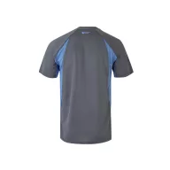   Tricou tehnic bicolor, Unisex, 2502E13318, Velilla, Poliester, Bumbac, Gri, S