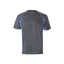 Tricou tehnic bicolor, Unisex, 2502E13322, Velilla, Poliester, Bumbac, Gri, XL