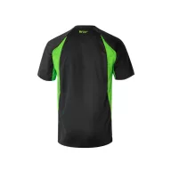   Tricou tehnic bicolor, Unisex, 2502E13353, Velilla, Poliester, Bumbac, Negru, XL