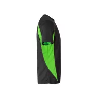   Tricou tehnic bicolor, Unisex, 2502E13353, Velilla, Poliester, Bumbac, Negru, XL