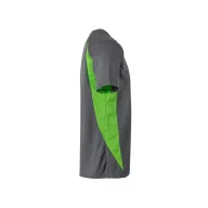   Tricou tehnic bicolor, Unisex, 2502E13303, Velilla, Poliester, Bumbac, Gri, 2XL