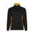 Bluza bicolora din terry, Unisex, 2502E13541, Velilla, Poliester, Bumbac, Negru, 2XL