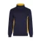 Bluza bicolora din terry, Unisex, 2502E13481, Velilla, Poliester, Bumbac, Albastru, L