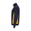 Bluza bicolora din terry, Unisex, 2502E13481, Velilla, Poliester, Bumbac, Albastru, L