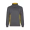 Bluza bicolora din terry, Unisex, 2502E13521, Velilla, Poliester, Bumbac, Gri, M