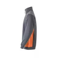   Bluza bicolora din terry, Unisex, 2502E13537, Velilla, Poliester, Bumbac, Gri, XS
