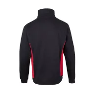   Bluza bicolora din terry, Unisex, 2502E13574, Velilla, Poliester, Bumbac, Negru, XS