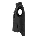 Vesta captusita cu mai multe buzunare, Unisex, 2502E12794, Velilla, Poliester, Negru, XL