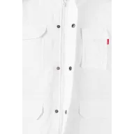   Vesta captusita cu mai multe buzunare, Unisex, 2502E12768, Velilla, Poliester, Alb, M