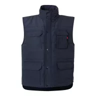   Vesta captusita cu mai multe buzunare, Unisex, 2502E12774, Velilla, Poliester, Albastru marin, M