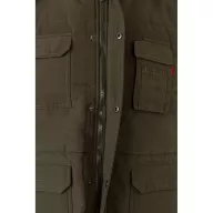  Vesta captusita cu mai multe buzunare, Unisex, 2502E12804, Velilla, Poliester, Verde armata, M