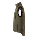 Vesta captusita cu mai multe buzunare, Unisex, 2502E12805, Velilla, Poliester, Verde armata, S