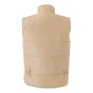 Vesta captusita cu mai multe buzunare, Unisex, 2502E12785, Velilla, Poliester, Natur deschis, L