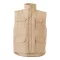 Vesta captusita cu mai multe buzunare, Unisex, 2502E12786, Velilla, Poliester, Natur deschis, M