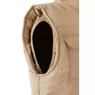   Vesta captusita cu mai multe buzunare, Unisex, 2502E12787, Velilla, Poliester, Natur deschis, S