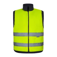   Vesta captusita reversibila cu mai multe buzunare, Unisex, 2502E11345, Velilla, Poliester, Galben, 2XL