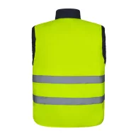   Vesta captusita reversibila cu mai multe buzunare, Unisex, 2502E11345, Velilla, Poliester, Galben, 2XL