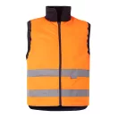 Vesta captusita reversibila cu mai multe buzunare, Unisex, 2502E11352, Velilla, Poliester, Portocaliu, 3XL