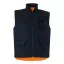 Vesta captusita reversibila cu mai multe buzunare, Unisex, 2502E11354, Velilla, Poliester, Portocaliu, M