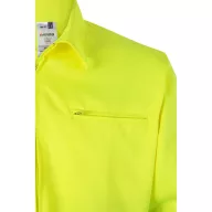   Jacheta din twill bicolor, Unisex, 2502E12834, Velilla, Poliester, Bumbac, Verde, 3XL