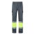 Pantaloni din twill bicolor cu buzunare multiple, Unisex, 2502E13159, Velilla, Poliester, Bumbac, Gri, XL