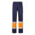 Pantaloni din twill bicolor cu buzunare multiple, Unisex, 2502E13142, Velilla, Poliester, Bumbac, Albastru, XL