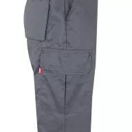   Pantaloni din twill bicolor cu buzunare multiple, Unisex, 2502E13156, Velilla, Poliester, Bumbac, Gri, M