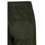   Pantaloni din twill bicolor cu buzunare multiple, Unisex, 2502E13173, Velilla, Poliester, Bumbac, Verde armata, 2XL
