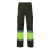 Pantaloni din twill bicolor cu buzunare multiple, Unisex, 2502E13174, Velilla, Poliester, Bumbac, Verde armata, 3XL