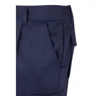   Pantaloni din twill cu buzunare multiple, Unisex, 2502E11017, Velilla, Poliester, Bumbac, Albastru, 3XL