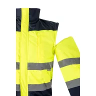   Jacheta captusita in doua tonuri , Unisex, 2502E12393, Velilla, Poliester, Albastru, 3XL