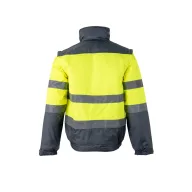   Jacheta captusita in doua tonuri , Unisex, 2502E12405, Velilla, Poliester, Gri, L