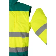   Jacheta captusita in doua tonuri , Unisex, 2502E12413, Velilla, Poliester, Verde, S