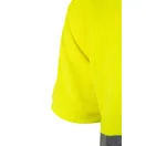 Tricou polo bicolor cu maneci scurte, Unisex, 2502E11297, Velilla, Poliester, Verde, M