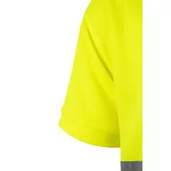   Tricou polo bicolor cu maneci scurte, Unisex, 2502E11288, Velilla, Poliester, Verde armata, 2XL