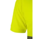 Tricou polo bicolor cu maneci scurte, Unisex, 2502E11261, Velilla, Poliester, Burgundy, M