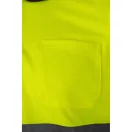 Tricou polo bicolor cu maneci scurte, Unisex, 2502E11261, Velilla, Poliester, Burgundy, M