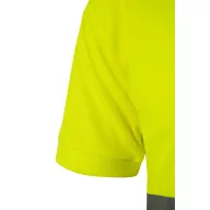   Tricou polo bicolor cu maneci scurte, Unisex, 2502E11233, Velilla, Bumbac, Poliester, Burgundy, 5XL